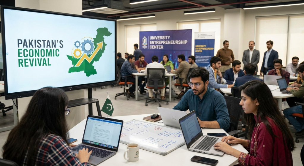 A University Perspective on Entrepreneurship in Pakistan’s Economic Revival